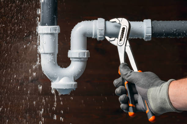 Professional Drain Cleaning technician working in East Olympia, WA